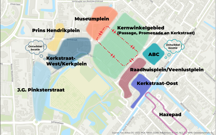 Deelgebieden Veendam